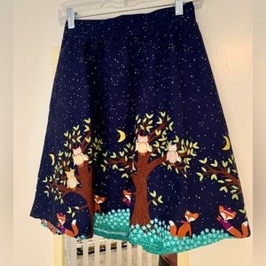 Foxes and Owls Skirt